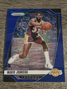 Magic Johnson 2024-25 Prizm BLUE PULSAR #294 (82/99) NM-MINT Lakers SP HOF - Picture 1 of 2