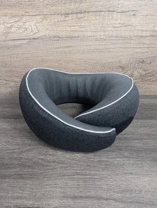 Wander Plus Memory Foam Travel Neck Pillow Dark Gray Ergonomic Support - Picture 1 of 6