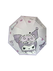 Kuromi Taschenschirm Rainy Sunny Sanrio Japan - Bild 1 von 3