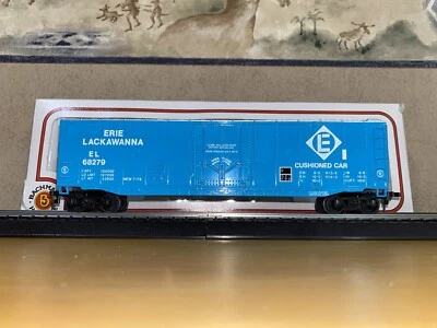 Bachmann HO Erie Lackawanna 51' Steel Plug Box Car 68279 43-1010-G4 Trains Gauge - Image 1 of 4