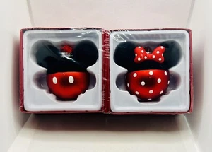 Mickey & Minnie Ornamente Punze Disney mundgeblasenes Glas Weihnachten Urlaub NEU - Bild 1 von 1