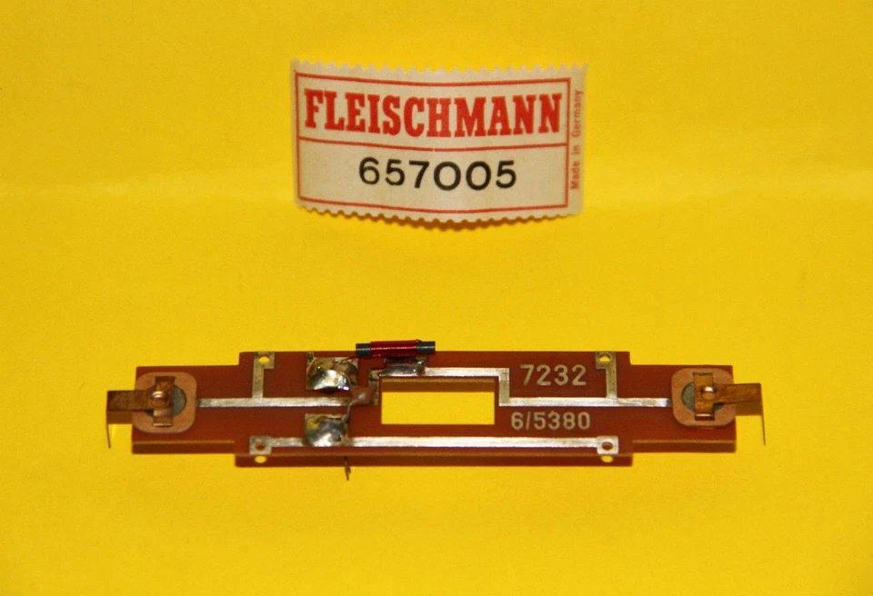 FLEISCHMANN 657005 CIRCUIT BOARD FOR DIESEL FLEISCHMANN # 7232& BR18 BOARD ONLY - Image 1 of 2
