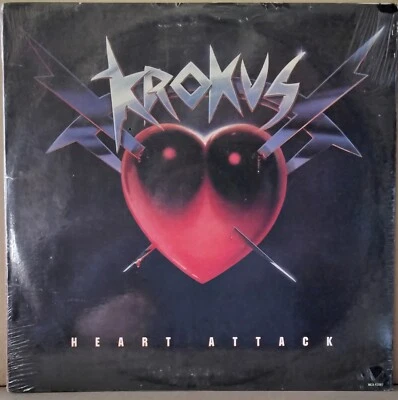 KROKUS - HEART ATTACK 1988 MCA RECORDS MCA-42087 US STILL SEALED LP - Image 1 of 2