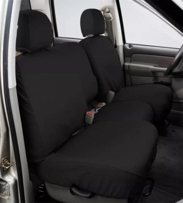 NUEVAS fundas de asiento delanteras Covercraft SeatSaver de polialgodón negras SS3443PCCH F150 15-18 Foto 1 de 4