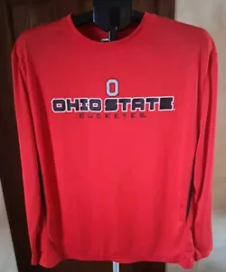 Ohio State Buckeyes Vintage Shirt Long Sleeve J America Adult LG Men's OSU NCAA - Picture 1 of 5