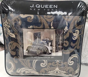 J QUEEN NEW YORK Caruso 4-Pc. KING Comforter Set - Picture 1 of 8
