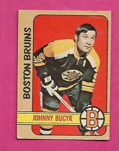 1972-73 OPC # 1 BRUINS JOHNNY BUCYK VG CARD  (INV# E0463)