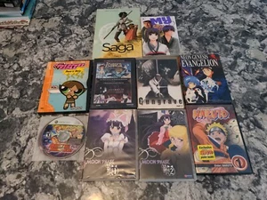 mixed lot Anime media books, dvds, game Naruto dragonball Moon Phase - Picture 1 of 5