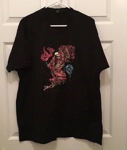 Neu Dead & Company Herren Skelett Konzert Musik Tour schwarz rot Logo T-Shirt XL - Bild 1 von 3