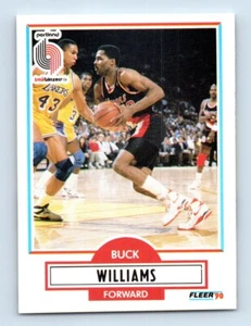 1990-91 Fleer Buck Williams Portland Trail Blazers #160 - Picture 1 of 2