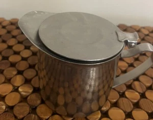 Vintage Brandware Gewichtetes Diner Milchkännchen 18-8 Edelstahl Japan - Bild 1 von 4