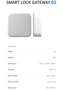 Smart Lock Gateway G2 für TTlock Smart Door System - Bild 1 von 2