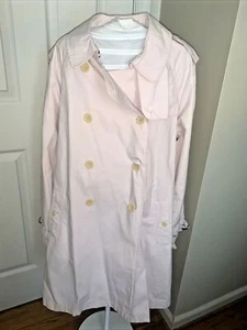RALPH LAUREN POLO JEANS Light pink trench coat women’s studded belt XL ❤️tb1000b - Picture 1 of 6