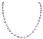 KIRKS FOLLY Mystic Crystal 30" Necklace (Silvertone/Lavendar)