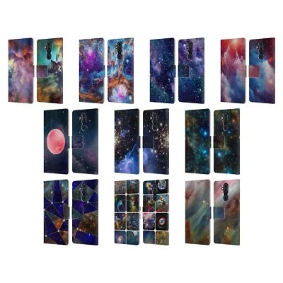 FUNDA BILLETERA LIBRO CUERO ESPACIAL COSMO18 OFICIAL PARA TELÉFONOS NOKIA Foto 1 de 4