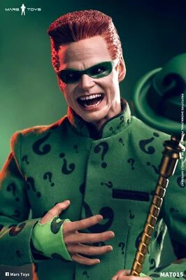 In Stock 1/6 Mars Toys Batman Forever The Riddler Figure Hot King Enigma Villain - Image 1 of 4