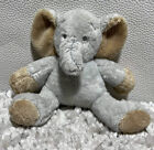 Card Factory Tiny Treasures Pastel Blue Elephant Soft Toy 8” Baby Plush