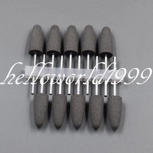 10 Pcs Dental Silicone Rubber Resin Base Hidden Denture Polishing Burs Polisher - Picture 1 of 7