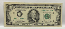 Series 1990 US One Hundred Dollar Bill $100 St. Louis H 89719584 A