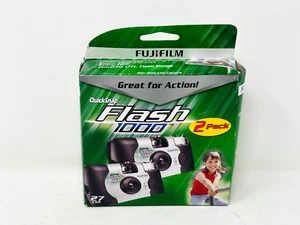 NEW FUJIFILM QuickSnap Flash 1000 Camera 2 Packs, 27 Exposures - EXP 06/2010 - Picture 1 of 11