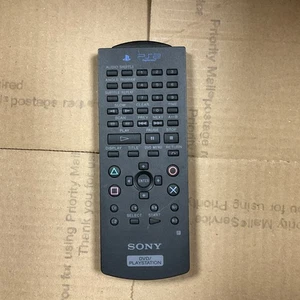 Sony PlayStation 2 PS2 DVD Remote Control SCPH-10150 *NO DONGLE* UNTESTED PARTS - Picture 1 of 2