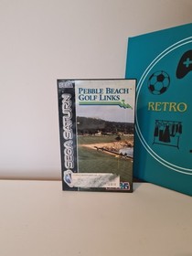 Sega Saturn Sega Pebble Beach Golf Links Game NO Instructions 