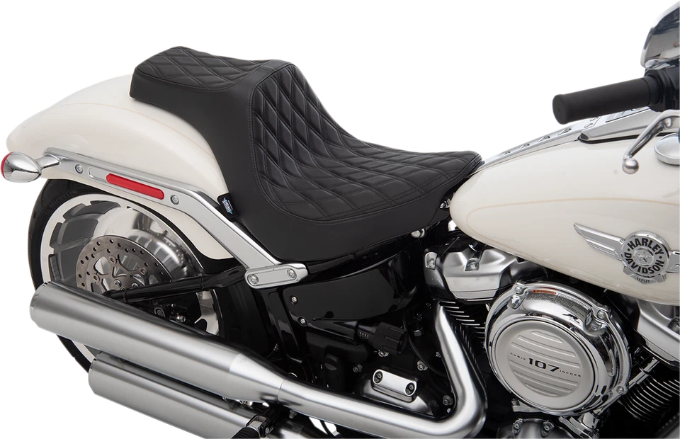 Drag Specialties Predator III Seat Diamond Harley Softail Breakout FXBR 18-22 Foto 1 de 1