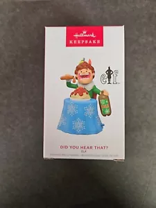 2023 Hallmark Did You Hear That Elf - Picture 1 of 1