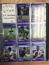 1990 Star Ft. Lauderdale New York Yankees 27 Card Set
