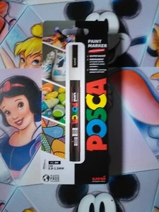 POSCA : WHITE PAINT MARKER - Picture 1 of 2