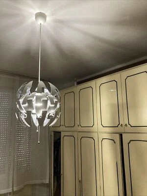 IKEA PS 2014Lampada a sospensione, bianco/color argento, 35 cm - Immagine 1 di 4