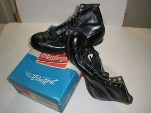 Vtg Rawlings High-Top Football Shoes Cleats Boots New (NOS) Size 10 Original Box - Picture 1 of 10