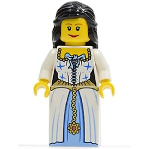 Lego Pirate Brickbeard's Bounty Admiral's Daughter Maiden Minifig from 6243 NEW