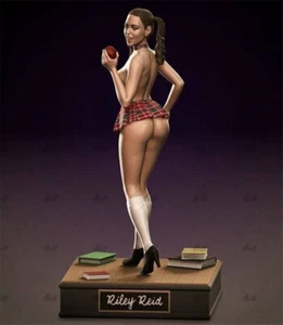 Riley Reid 3D Printing Unpainted Figure Sexy Model GK Blank Kit New Toy In Stock - Picture 1 of 5