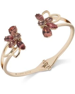 $38 Anne Klein Pulsera Bisagras Cristal Floral AA4 Foto 1 de 4
