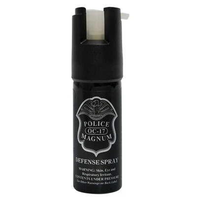 Police Magnum spray de pimienta .50 oz actuador GID autodefensa protección de seguridad Foto 1 de 4