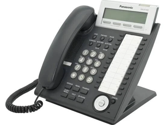 Panasonic KX-DT343 Black office Phones - Image 1 of 1