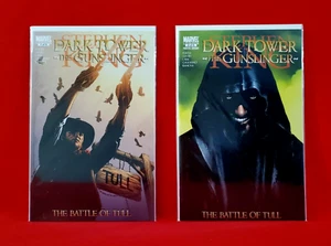 The Dark Tower The Gunslinger The Battle of Tull 1 + 2 2011 Marvel Comics Lot - Picture 1 of 5