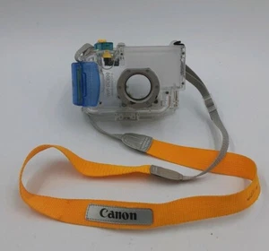 Canon WATERPROOF Camera Case WP-DC800 W/ Strap 40M/130FT Made in JAPAN - Picture 1 of 10