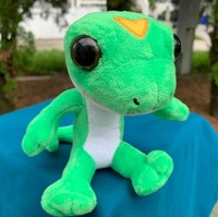 Geico Gecko Lizard Reptile Plush Stuffed Animal Toy Insurance Promotional 5 inch | eBay