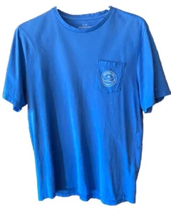 Vineyard Vines 1998 Lacrosse T-Shirt Youth XL (18) 100% Cotton Blue Short Sleeve - Picture 1 of 8