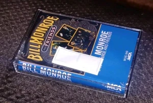 FACTORY SEALED BRAND NEW Bill Monroe & Friends BLUEGRASS Tape Cassette 1983 - Picture 1 of 2