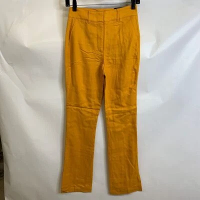 WHITE HOUSE BLACK MARKET Slim Side-Slit Bootcut Pants Women's Size 6R - Image 1 of 4