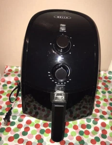 Bella 2.6 Quart Convection Air Fryer TXG-DS14 Black 14538 Tested - Picture 1 of 10