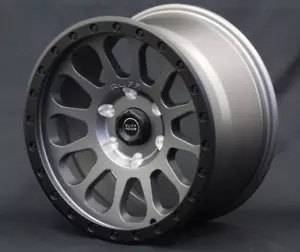 VW AMAROK 17"x9J RUFF ROADS Wheels Gunmetal/BLK +25 offset TUFF SET OF 4 + Bolts - Picture 1 of 1