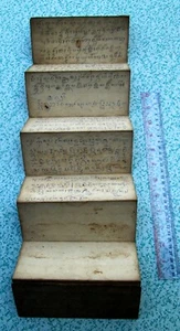 Blessed Vintage Buddhist Sutra Wat Phra That Lampang Luang - Picture 1 of 6