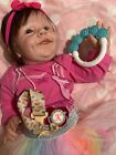 Lifelike Ooak Reborn baby girl doll Khloe 3D art skin