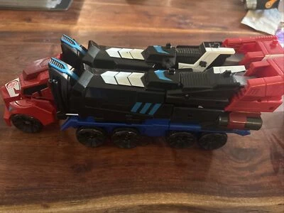 Transformers Robots in Disguise 12" Mega optimus Prime three Step Changer 2015 - Image 1 of 4