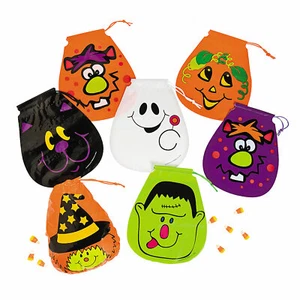 Halloween Drawstring Goody Bags, Party Supplies, 72 Pieces - Picture 1 of 2