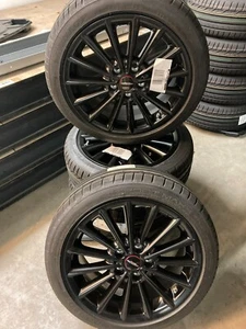 Original MINI F55 F56 F57 Sommerräder Multi Spoke 505 Black JCW 205 45 17 88W - Bild 1 von 6
